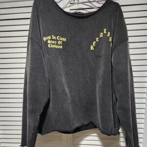 Retaliation Project Yeezy Fall 2015 style Wide Crew Neck Gym Wear